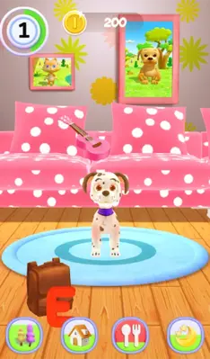 Talking Dalmatian Dog android App screenshot 12