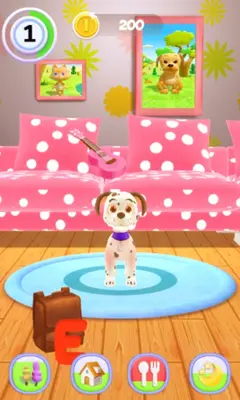 Talking Dalmatian Dog android App screenshot 18