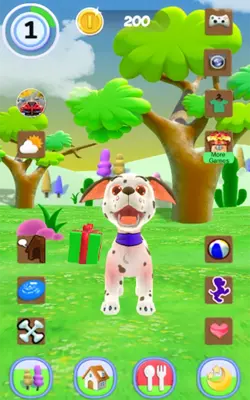 Talking Dalmatian Dog android App screenshot 5